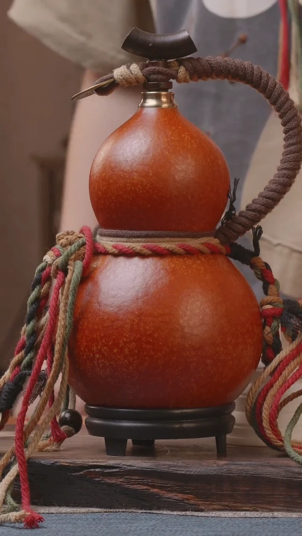 1274号精品大漆葫芦防腐防渗装水茶酒