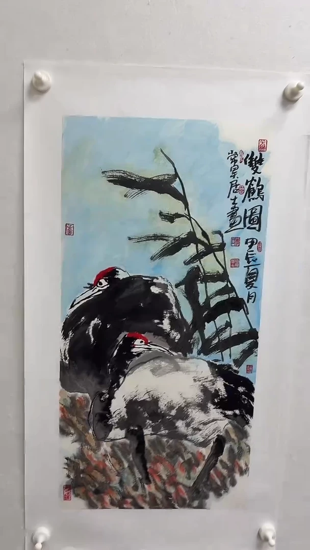 国画常昊-国画花鸟2平尺A0304
