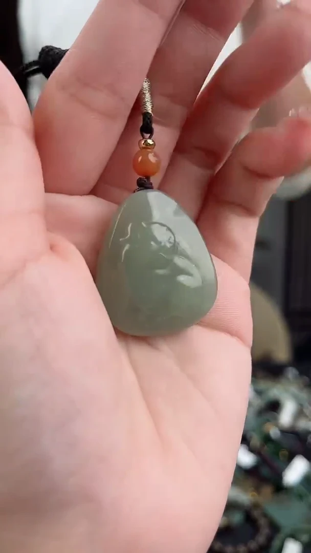 【闪购商品】和田玉（糖玉）颈饰未镶嵌多样性发货一物一拍