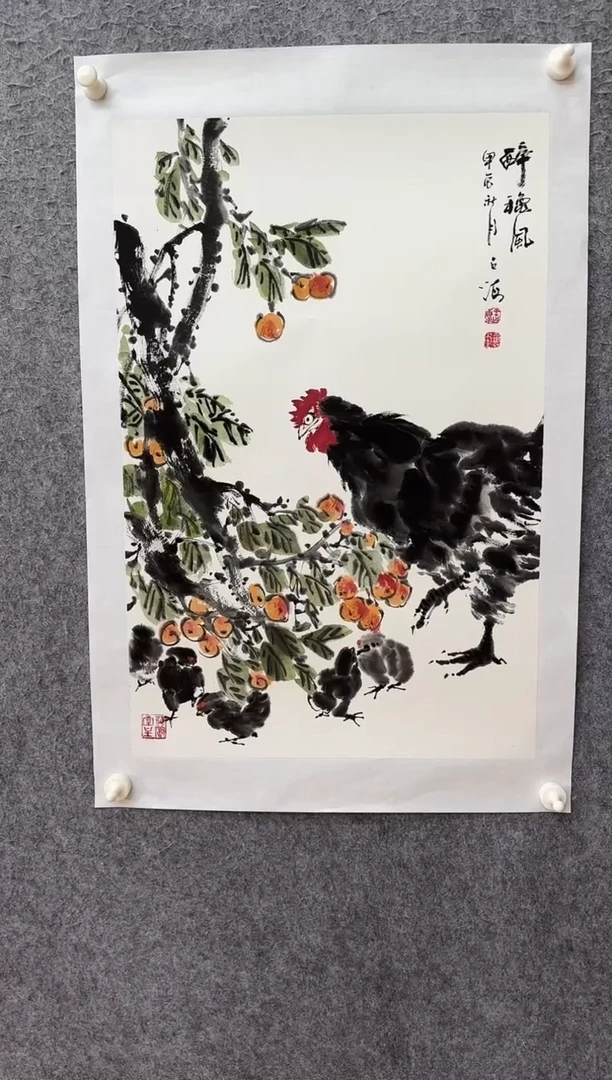 国画ST-WZH-花鸟绘画作品
