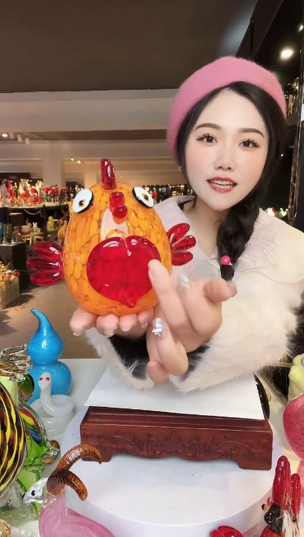 【闪购商品】茶盏琉璃摆件家居摆件