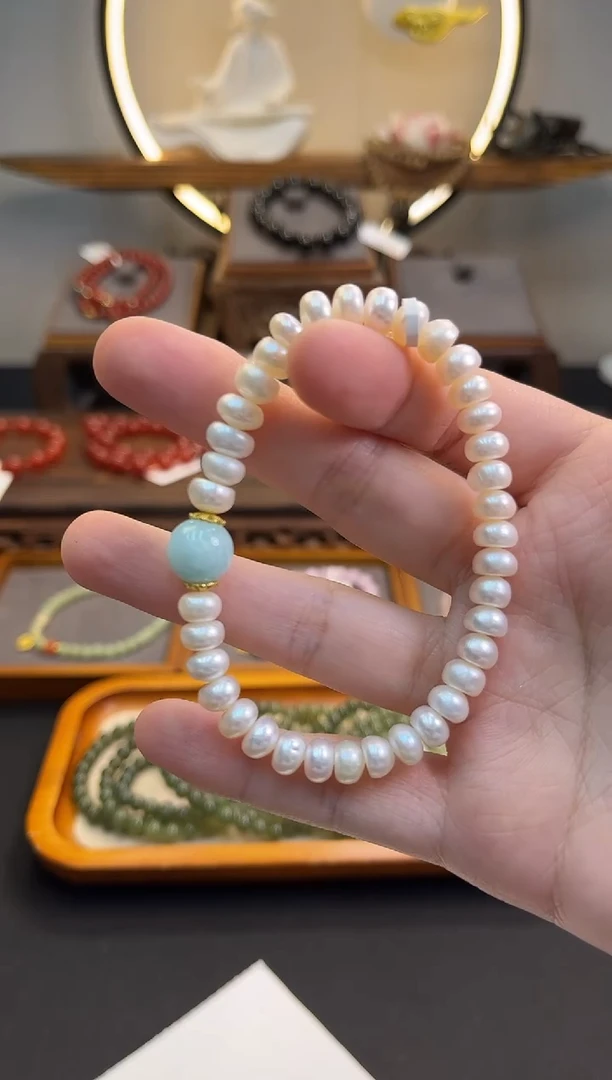 未镶嵌手串淡水珍珠1405