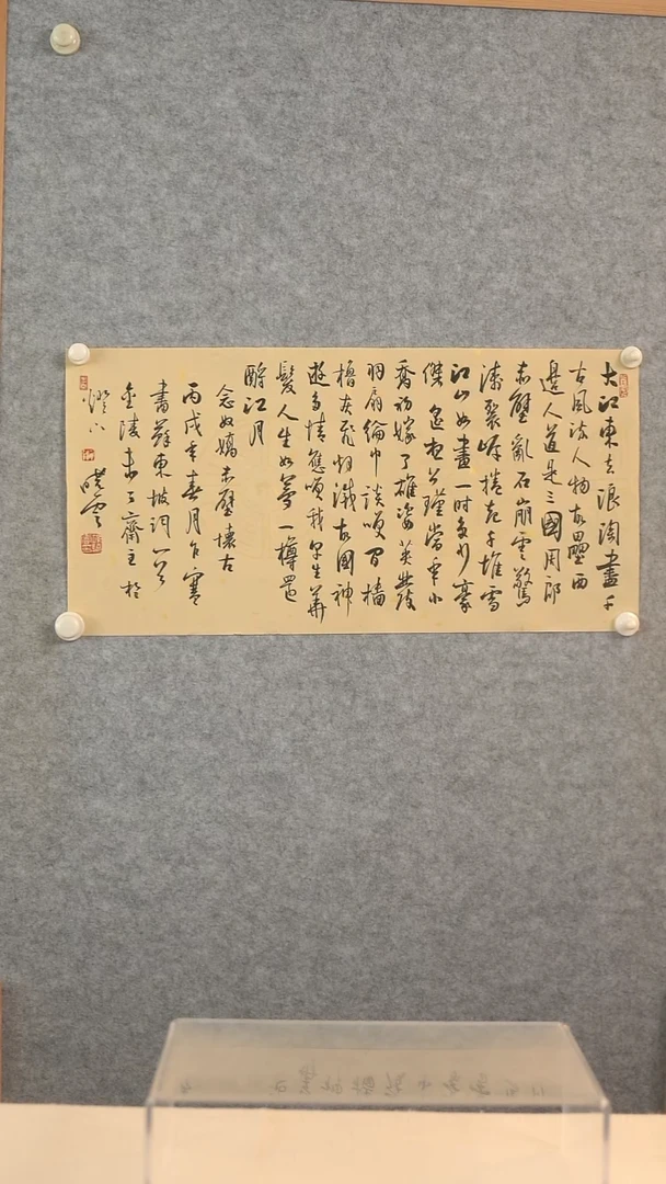 国画天**人孙老师 多字书法二尺