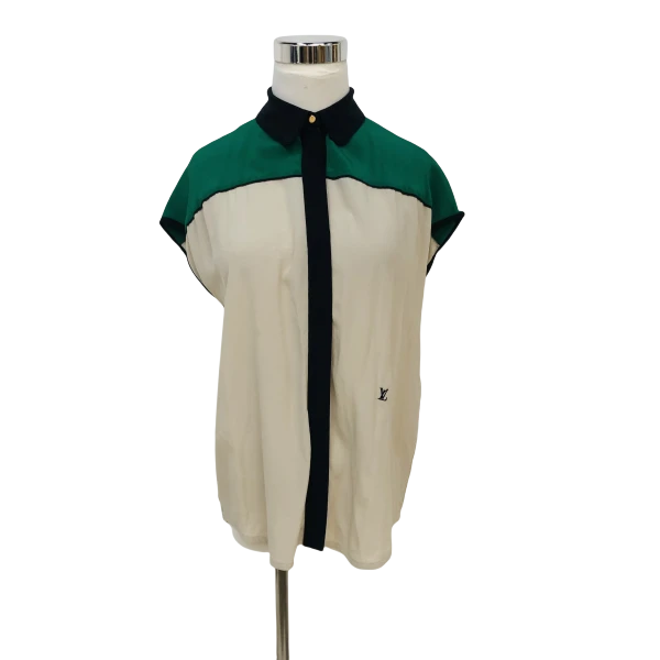 妃鱼/路易威登/蚕丝/T恤/95新/球六12