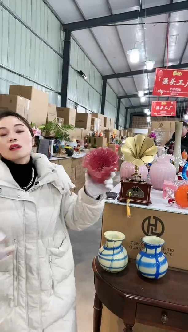 【闪购商品】琉璃昕阳WJ-花器-38早