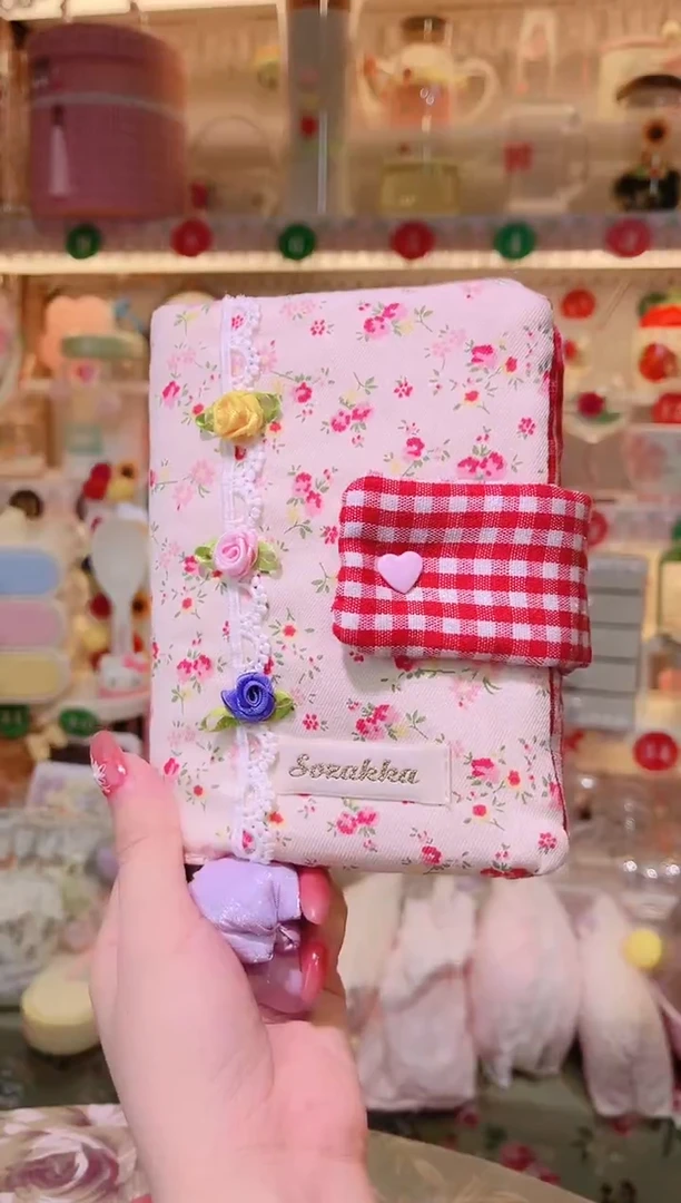 玫瑰花手账本——手工制作品质好！