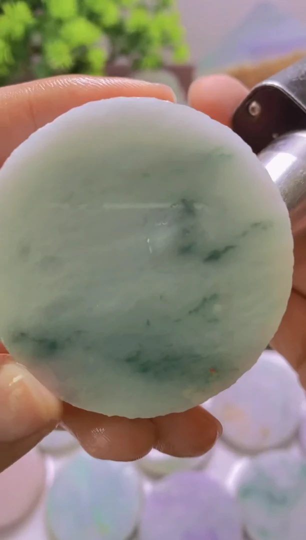 翡翠未镶嵌颈饰天然缅甸A货004
