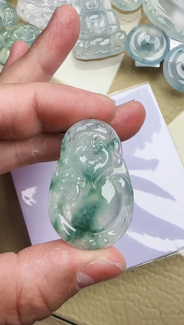 颈饰未镶嵌翡翠缅甸翡翠a货