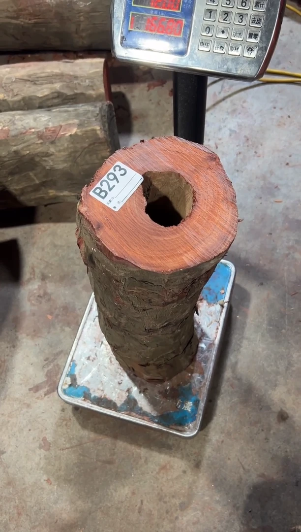 紫檀木类端景台司*赞比亚血檀 非洲紫檀