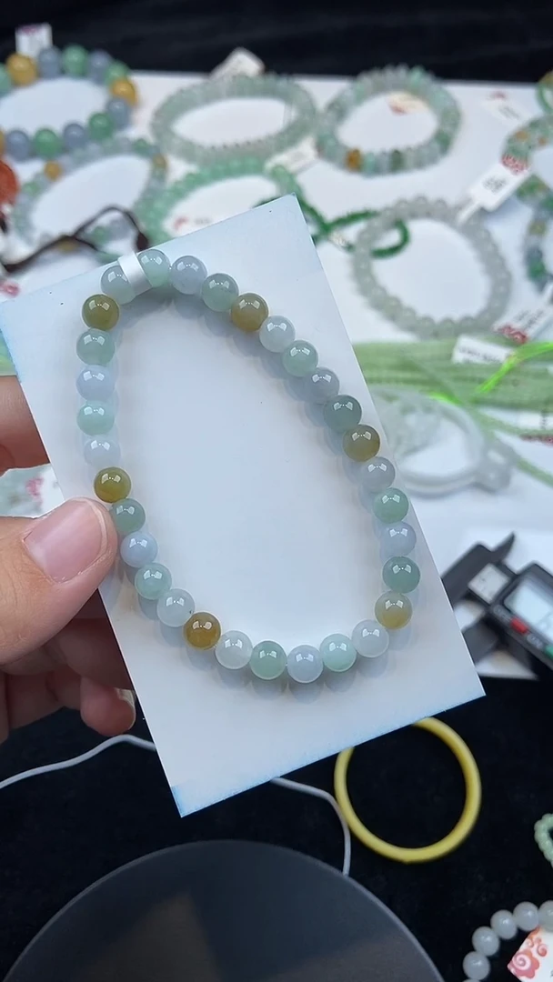 未镶嵌手链翡翠25