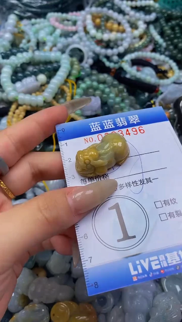 翡翠未镶嵌颈饰闪购0333496