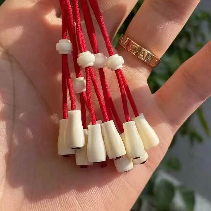 海胖-海牙宝瓶弟子珠。非常实用的一款配件。尺寸6x13mm。
