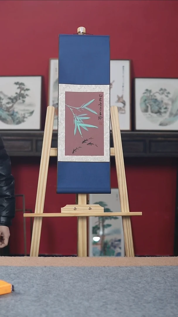 国画书协美协老师作品-23*70卷轴