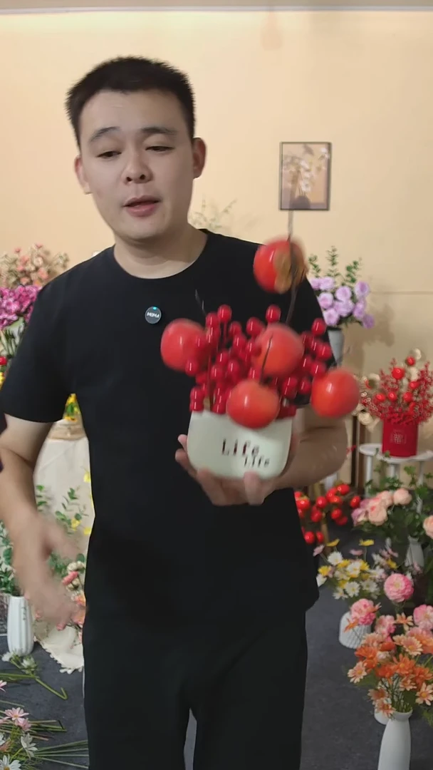 嘿淘家仿真花插花套装包邮到家