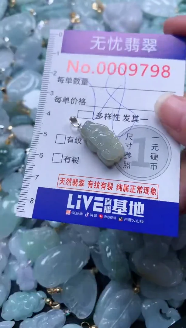 颈饰未镶嵌翡翠9798