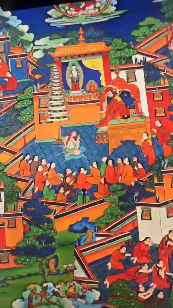 卷轴画唐卡16051