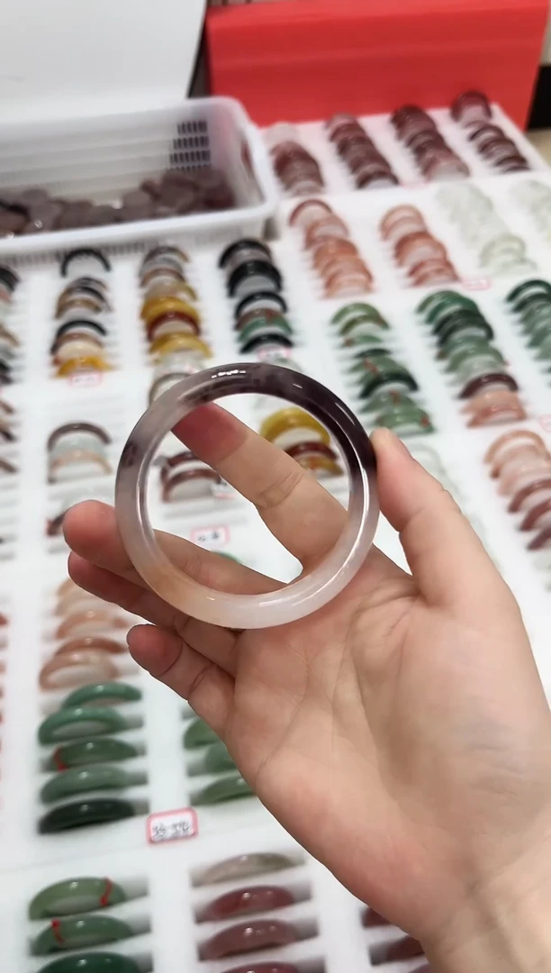 未镶嵌手镯石英质玉19-58