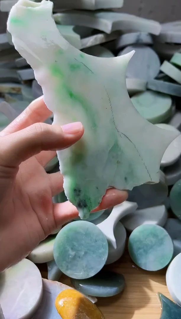 裸石翡翠翡翠a货正品玉石古陈313