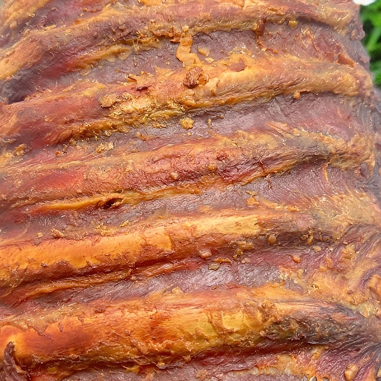 农家腊猪排江西广丰铜钹山特产自制柴火烟熏腊排骨香细腻风味