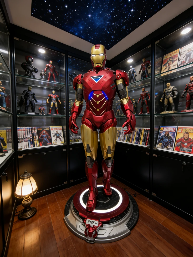 钢铁侠MK6  1∶1全身像 高品质模型漫威定制款落地大摆件