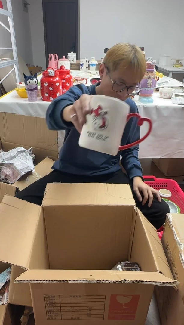 手工艺品琉璃满25包邮 微瑕陶瓷 不退不换