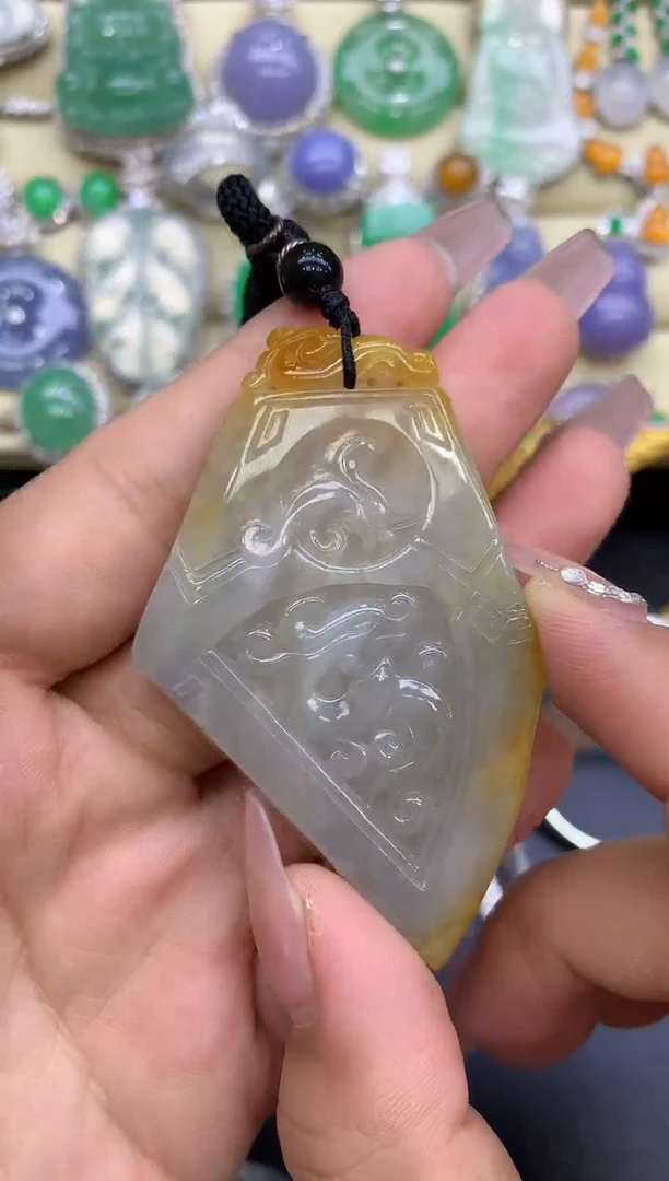 颈饰未镶嵌翡翠25-中国好珍宝