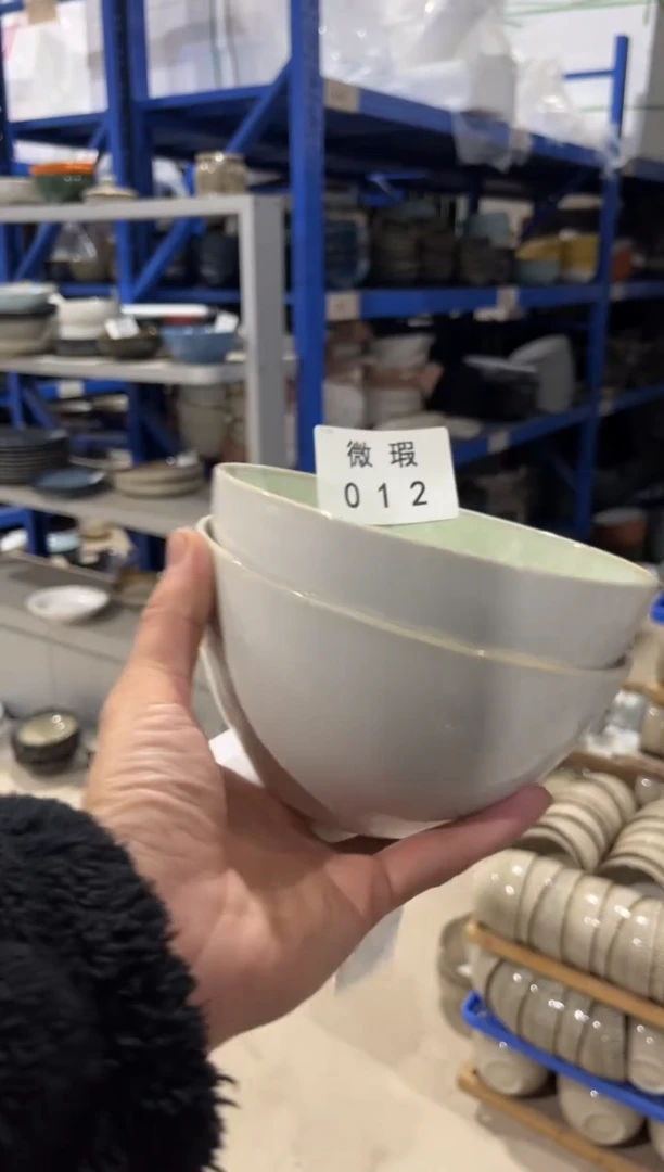 【闪购商品】碗012微瑕陶瓷餐具2个装