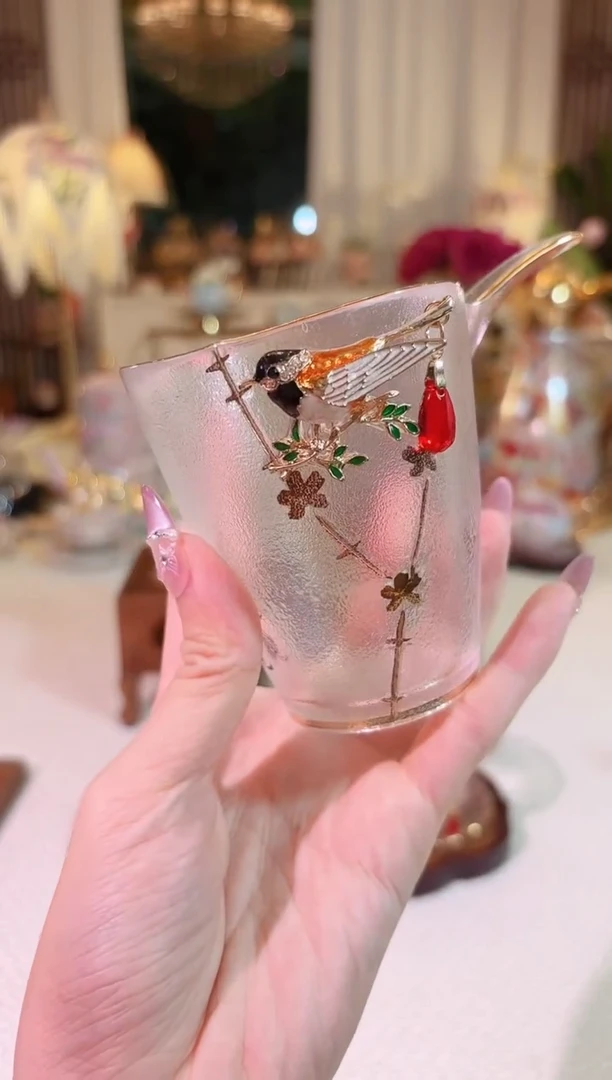 瓷紫觀---公杯--如图--红