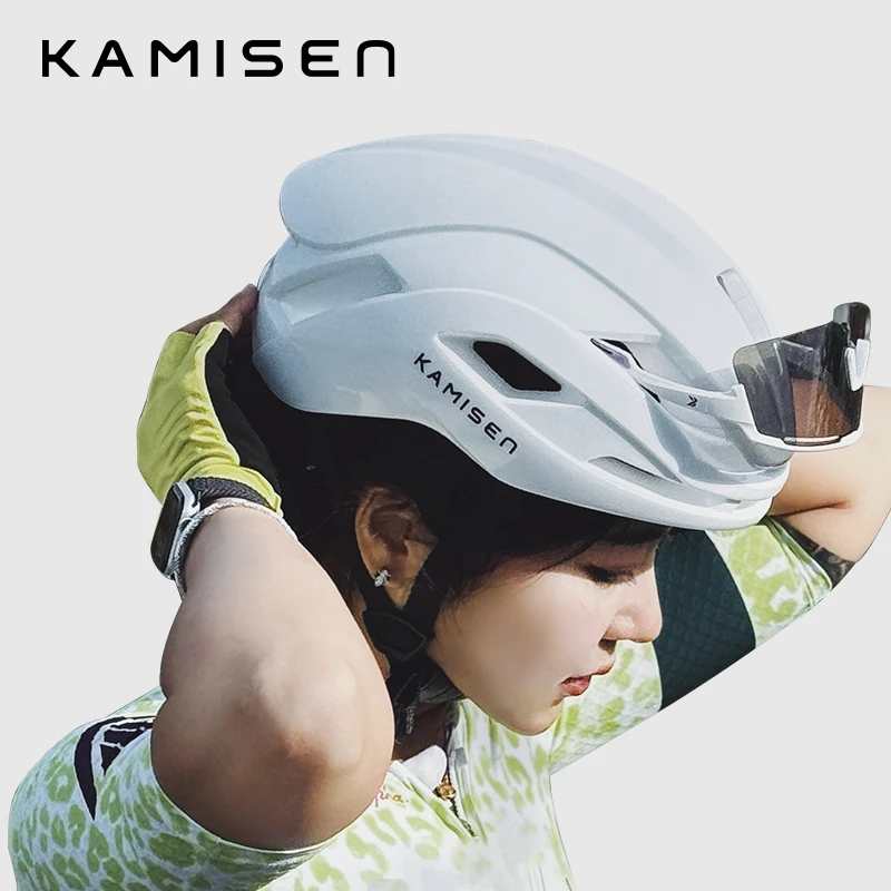 卡米森TT94破风款公路山地车男女安全新款骑行头盔超轻骑行头盔