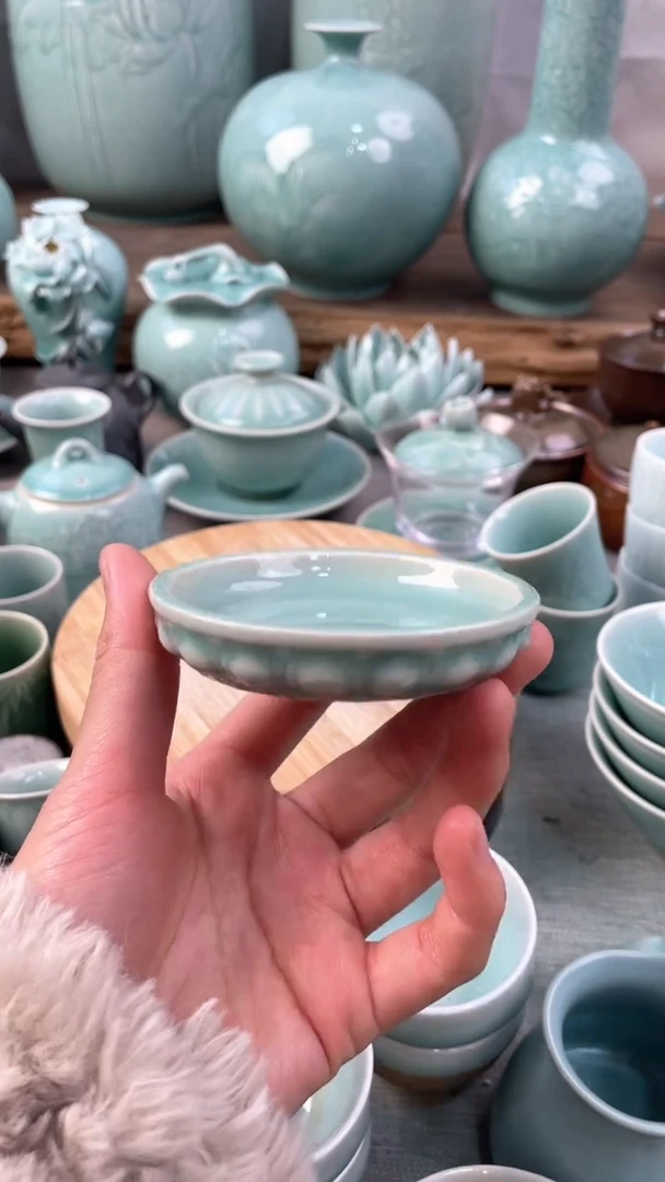 【闪购商品】特价 微瑕 慧仙青瓷