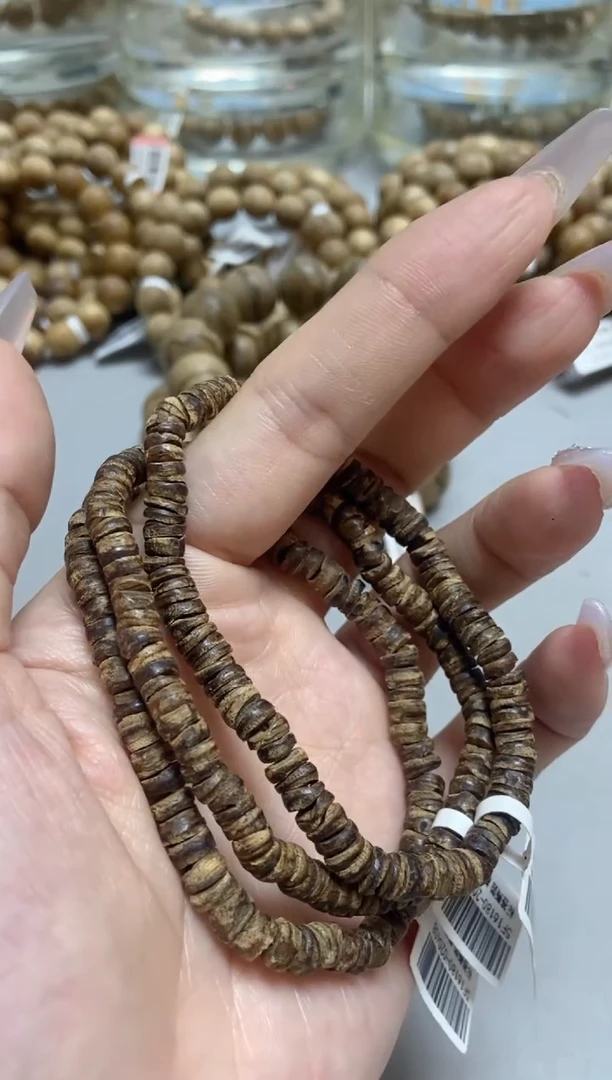 手串沉香文莱随型单圈留疤沉水多样性发其一