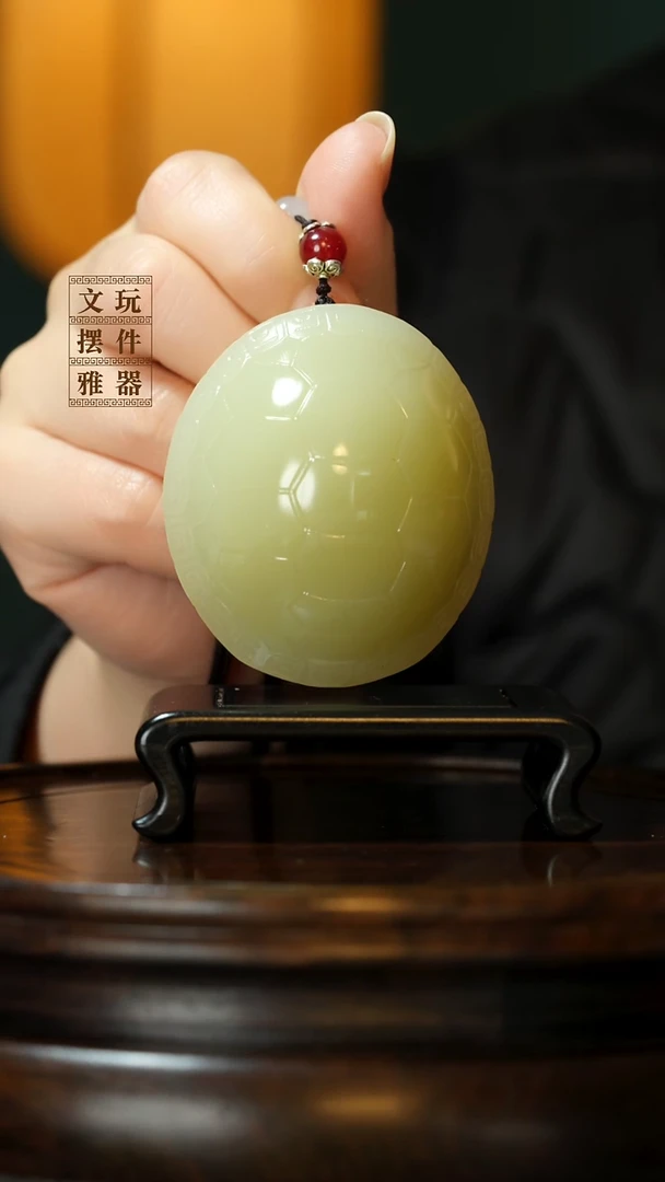 玉《富甲天下》手把件摆件