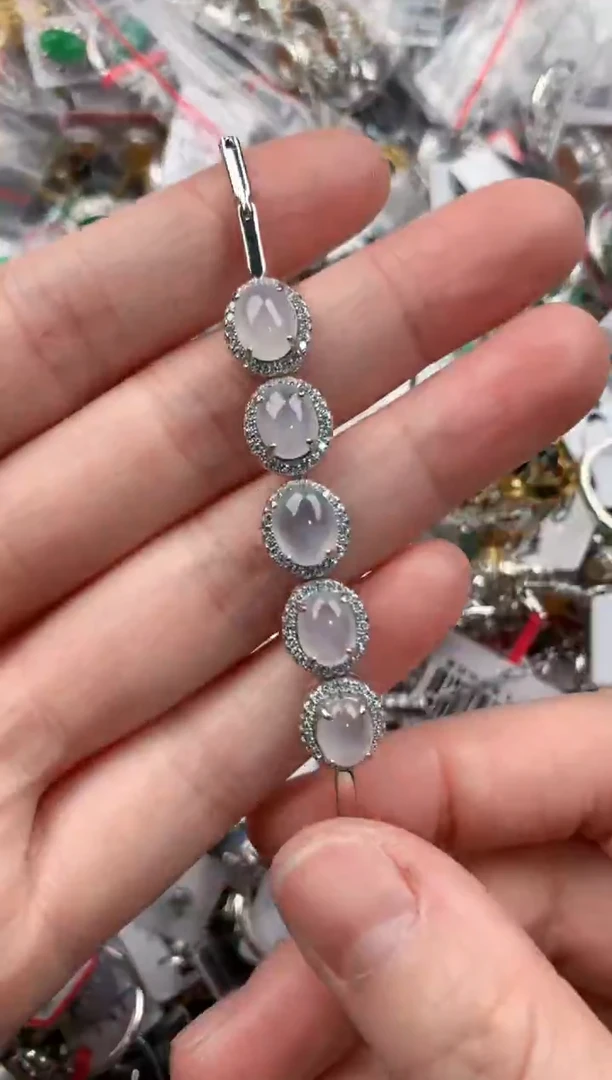 银S925镶嵌戒指翡翠222     2