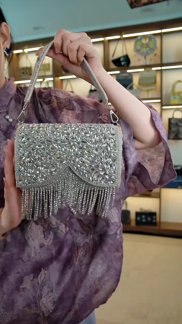 织绣百格汇手工串珠包精选号