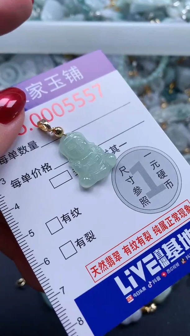 颈饰未镶嵌翡翠5557