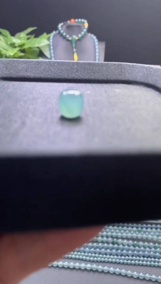 未镶嵌手链翡翠散珠卡10mm左右老型珠