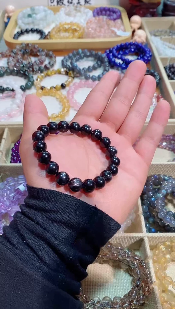 【闪购商品】辉石手串未镶嵌金运石10m+（多样性发其一）