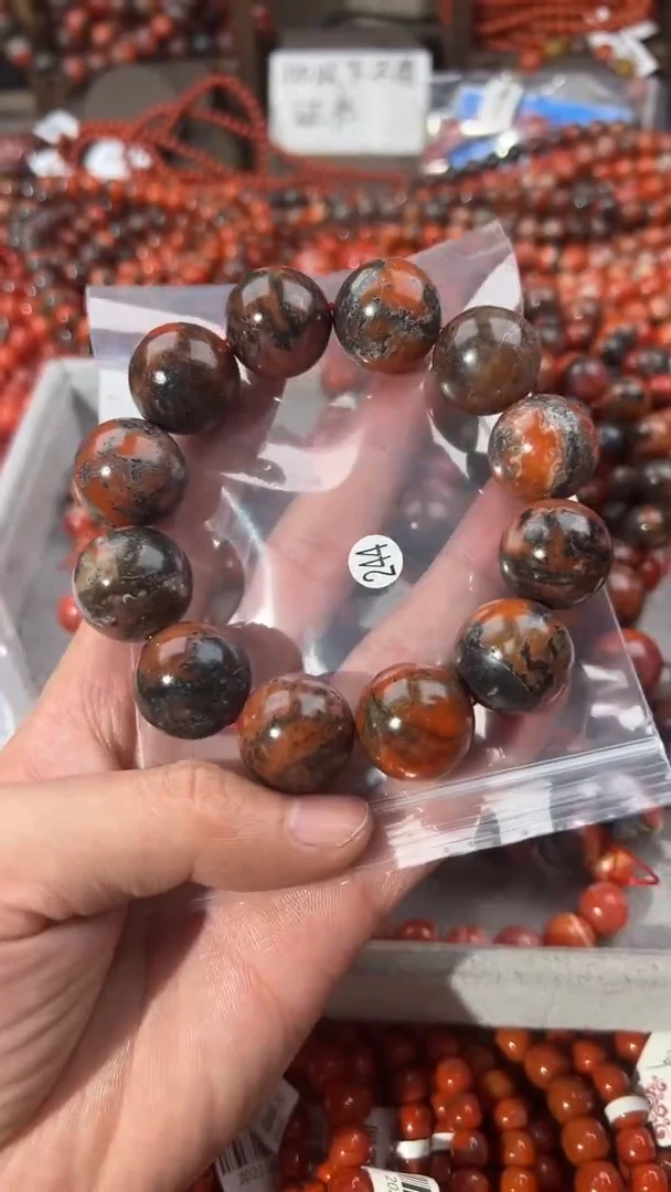 南红玛瑙手串未镶嵌20