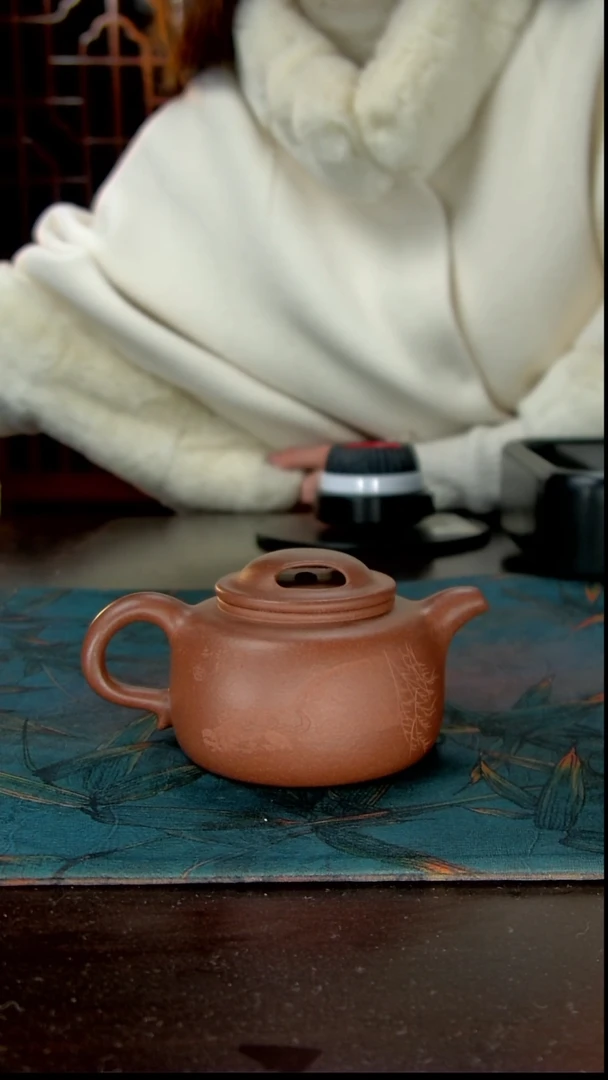 茶壶紫砂鱼籽砂全手工5折