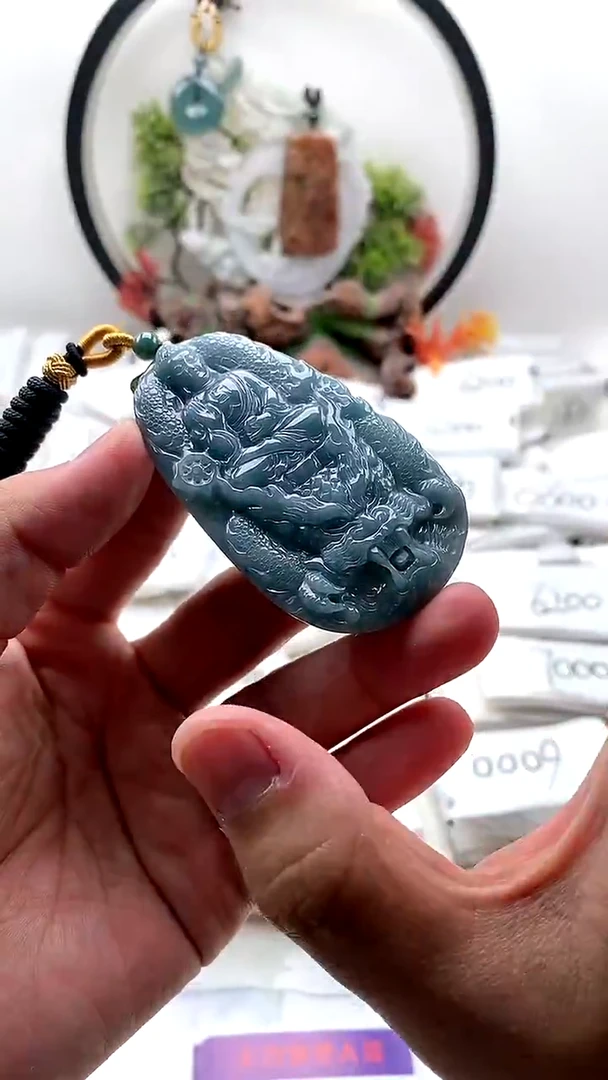 颈饰未镶嵌翡翠阿弥陀佛