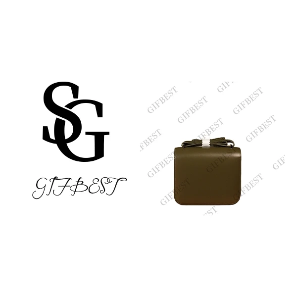 【尺寸：18*5*16】H-Liz原创设计高定真皮单肩腋下斜挎女包KJ19银扣