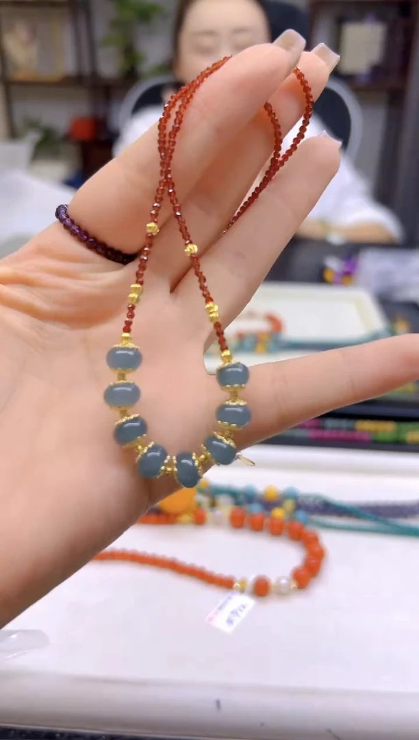 翡翠未镶嵌项链DIY款X550