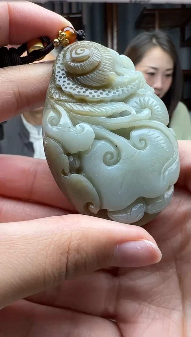 【闪购商品】和田玉颈饰未镶嵌手把