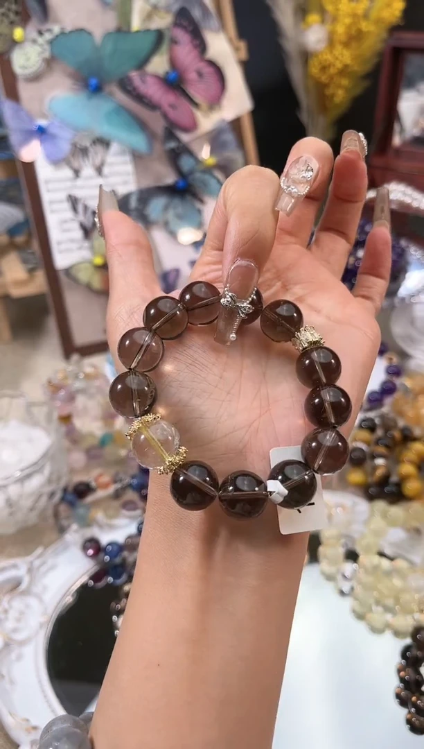 【闪购商品】水晶手链未镶嵌多样性发货颜色微差发其一