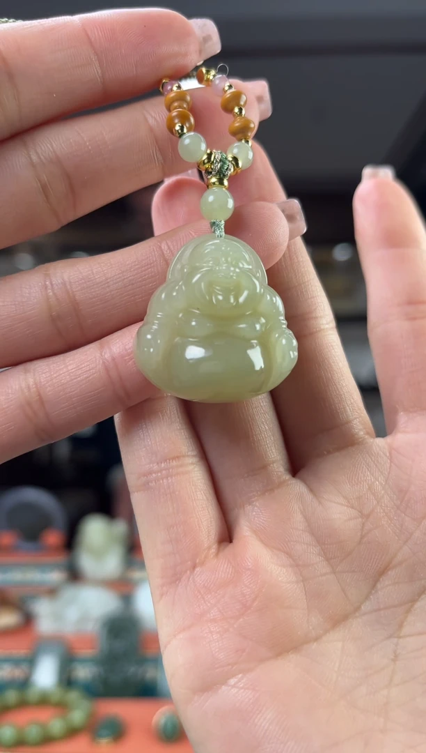 【闪购商品】和田玉颈饰未镶嵌佩佩30mm左右