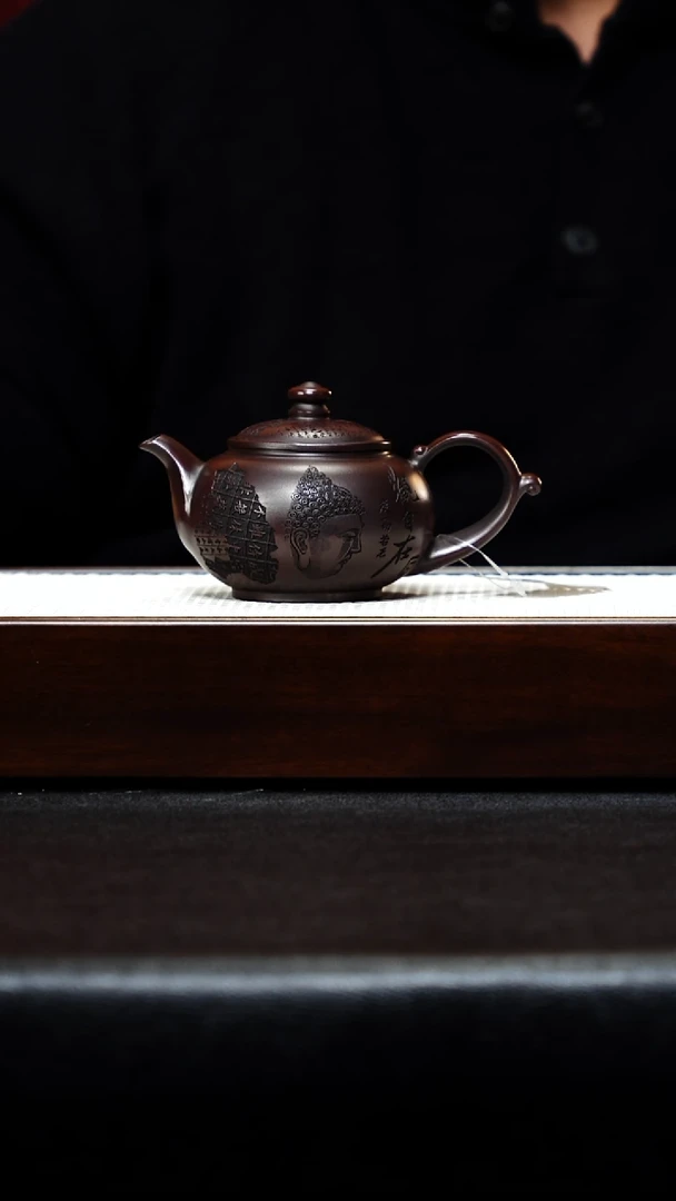 茶壶紫砂宜兴紫砂 宫灯