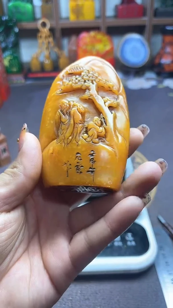 寿山石印石纯天然篆刻石料