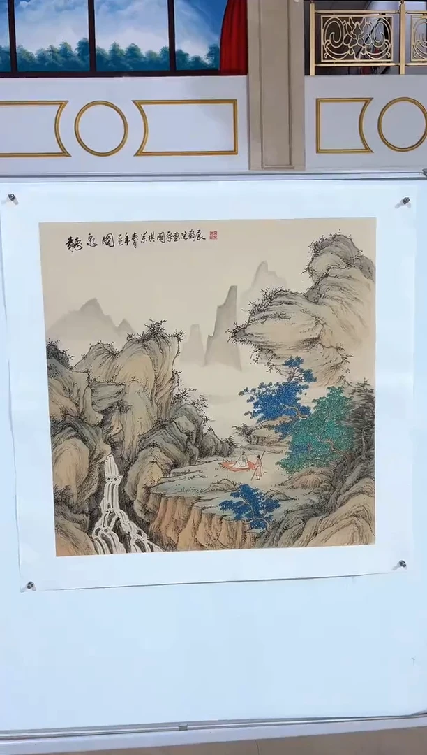 国画商老师国画作品10