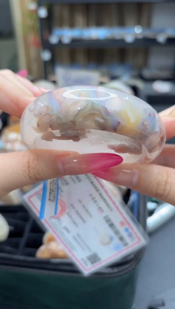 未镶嵌手镯石英质玉31(58圈赠送镯心)