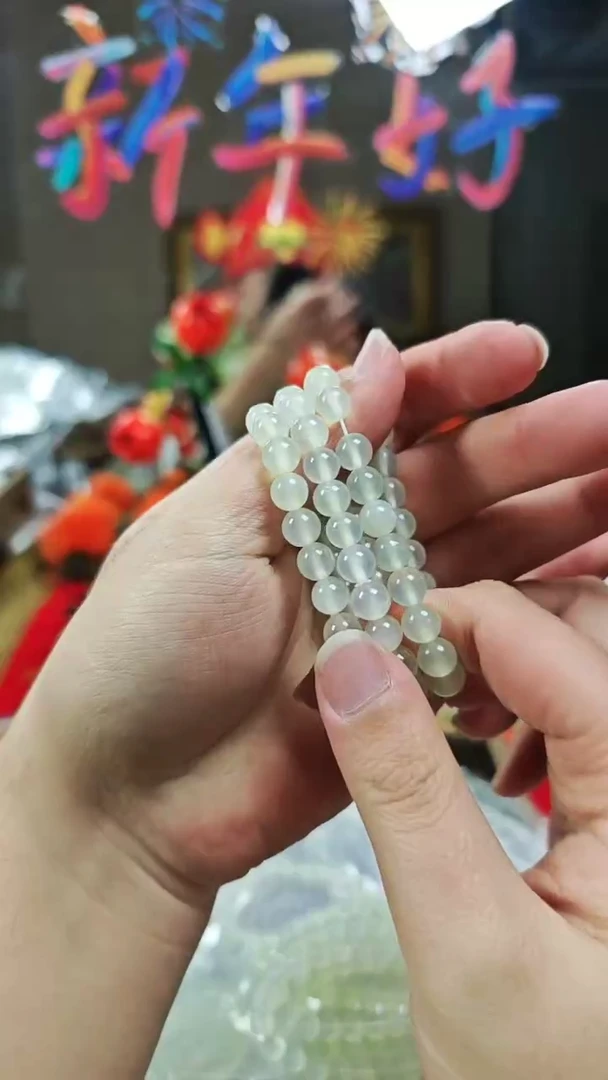 【闪购商品】蛇纹石玉颈饰合金手串